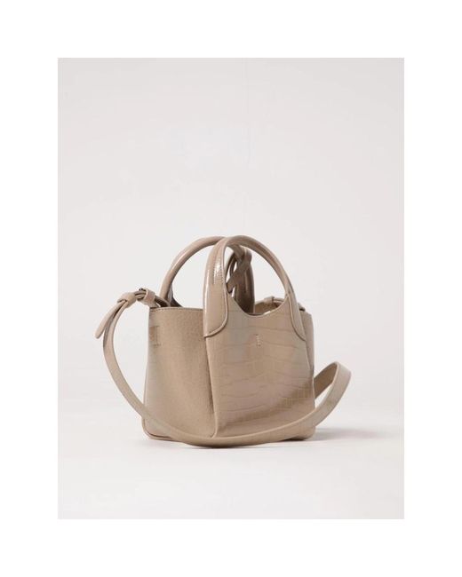 Handbags Emporio Armani de color Metallic