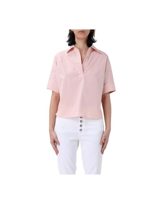 Blouses Dondup de color Pink