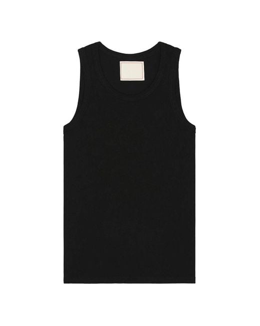 Jeanerica Black Sleeveless Tops for men