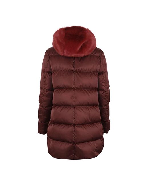 Down Coats di Herno in Red