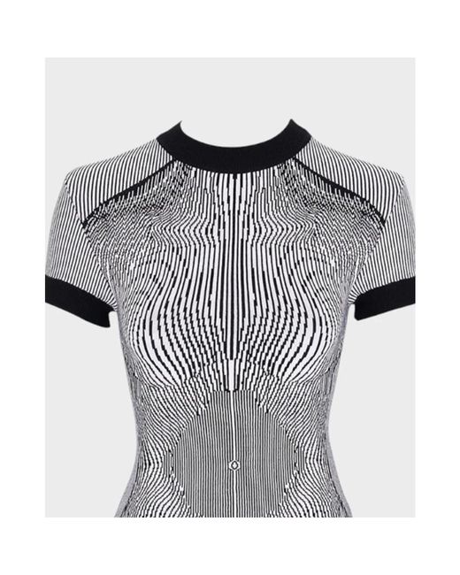 Jean Paul Gaultier Round-Neck Knitwear in het Gray