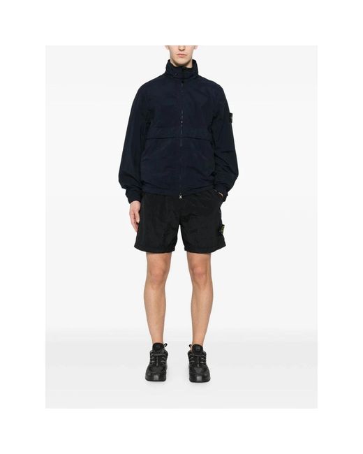 Stone Island Light Jassen in het Blue voor heren