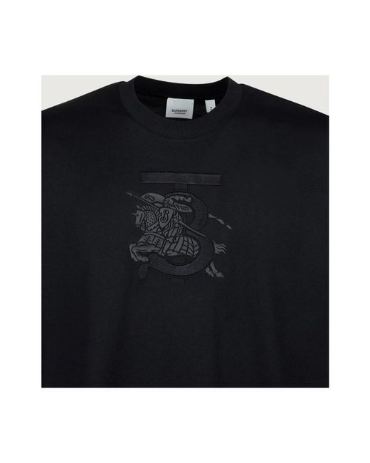 Burberry T-Shirts in het Black voor heren