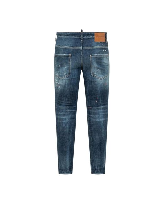 DSquared² Blue Slim Fit Jeans for men