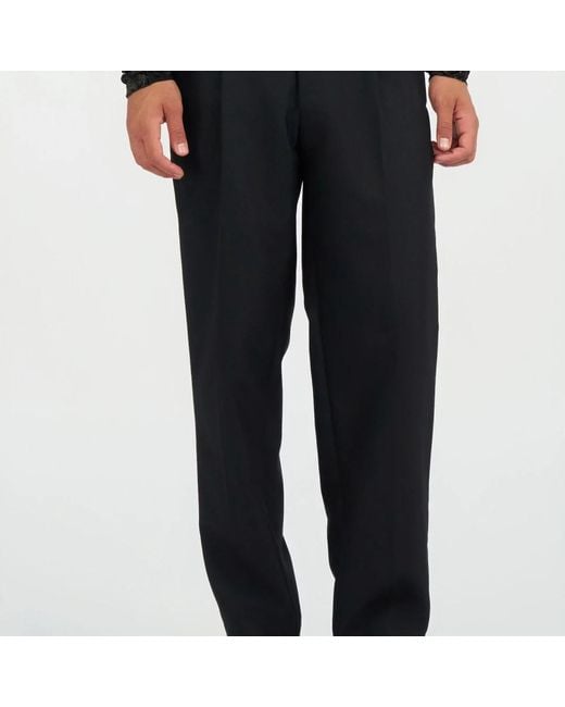 Roberto Cavalli Black Suit Trousers for men