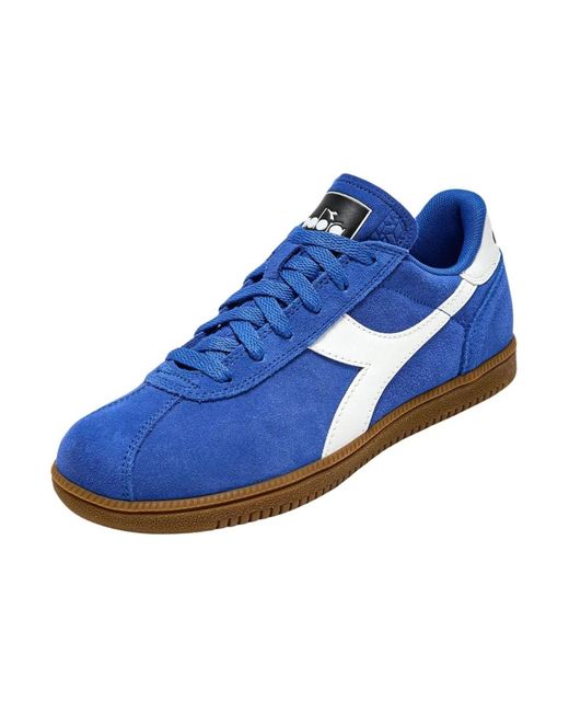 Diadora Blue Sneakers for men