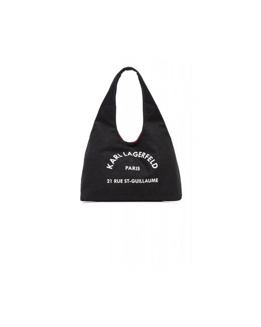 Karl Lagerfeld Black Shoulder Bags