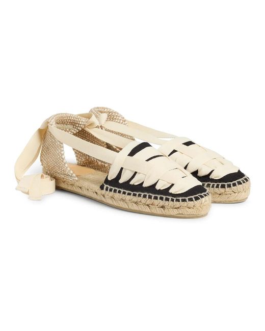 Jean/053 espadrilles Castaner de color Metallic