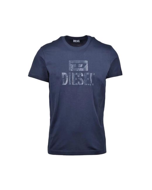 DIESEL T-Shirts in het Blue voor heren