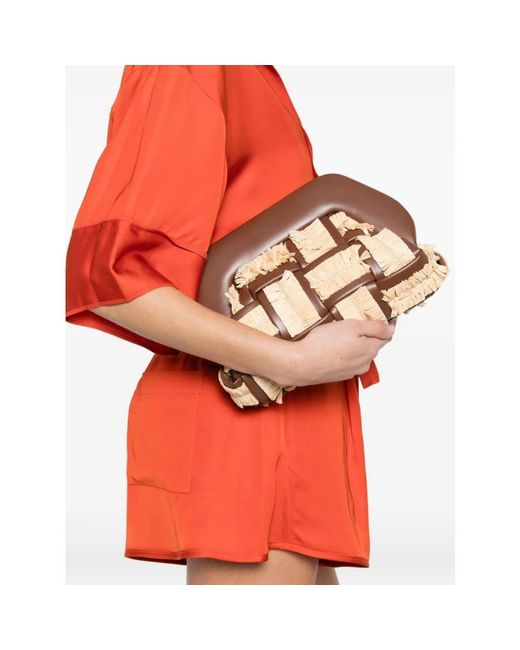 Clutches di THEMOIRÈ in Brown
