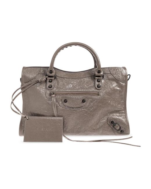 Balenciaga Gray Handbags