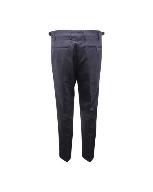 BERWICK  1707 Blue Suit Trousers for men
