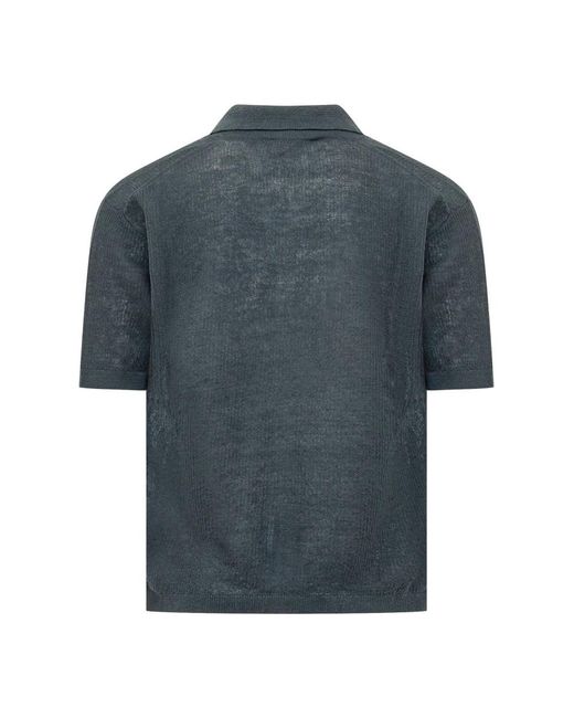 ATOMOFACTORY Blue Short Sleeve Shirts for men