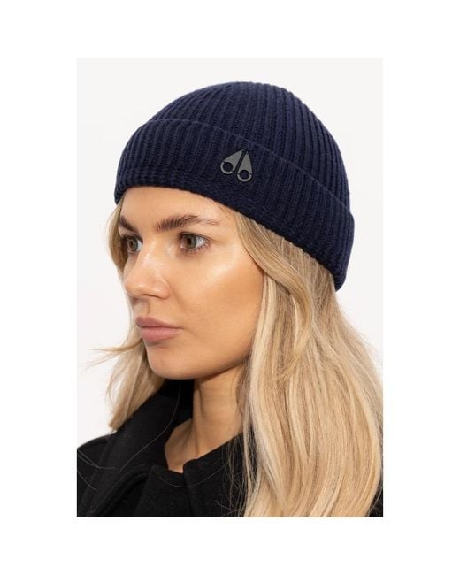 Moose Knuckles Beanies in het Blue