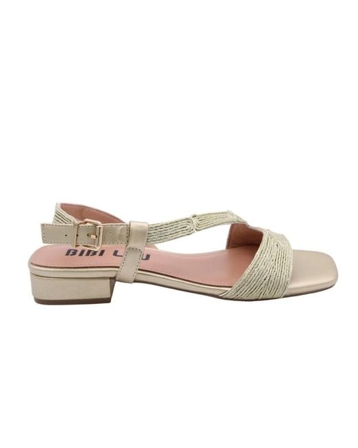 Bibi Lou Pink High Heel Sandals