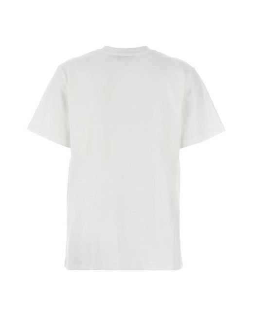 Coperni Boxy Tee in het White