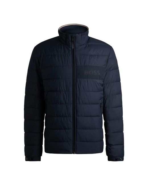 Boss Dunkelblaue outerwear jacke in Blue für Herren