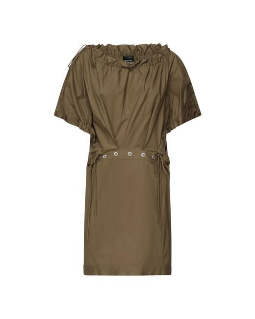 Pinko Green Short Dresses