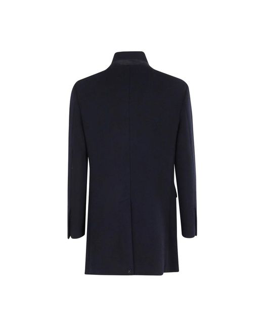 Fay Single-Breasted Coats in het Blue voor heren
