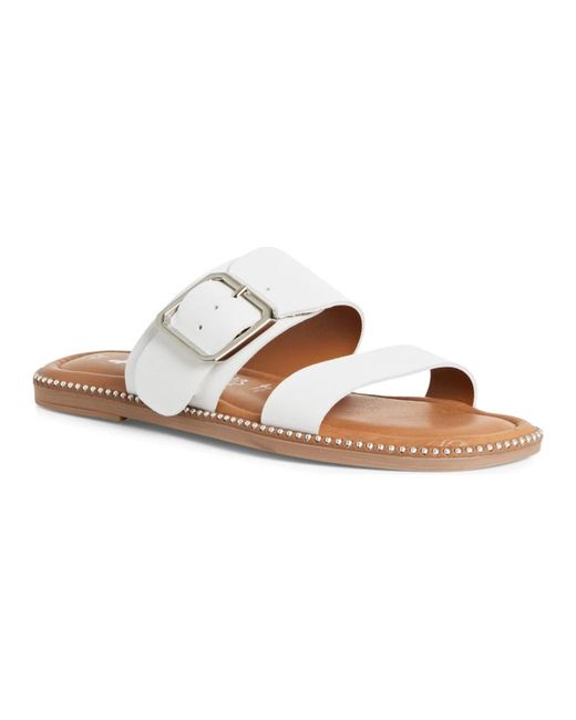 Tamaris White Sliders