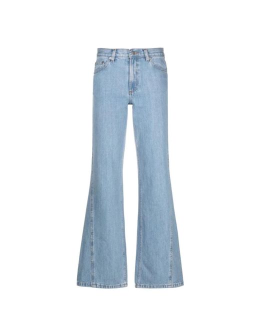 A.P.C. Blue Flared Jeans