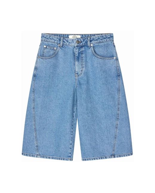 Mads Nørgaard Blue Denim Shorts