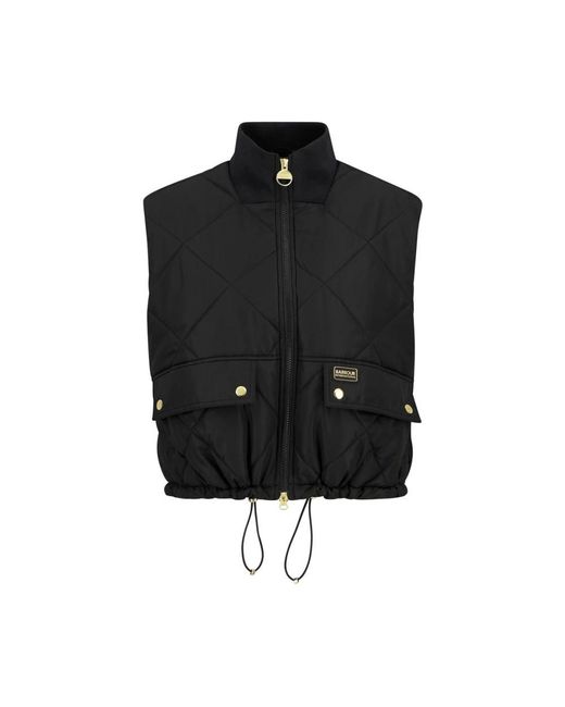 Barbour Black Vests