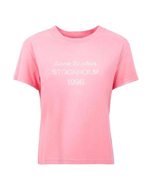 Acne Pink T-Shirts
