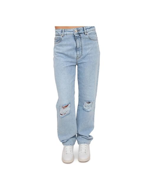 Pinko Blue Wide Jeans