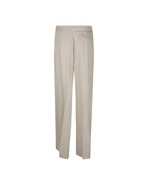 Straight Trousers di Fabiana Filippi in Gray