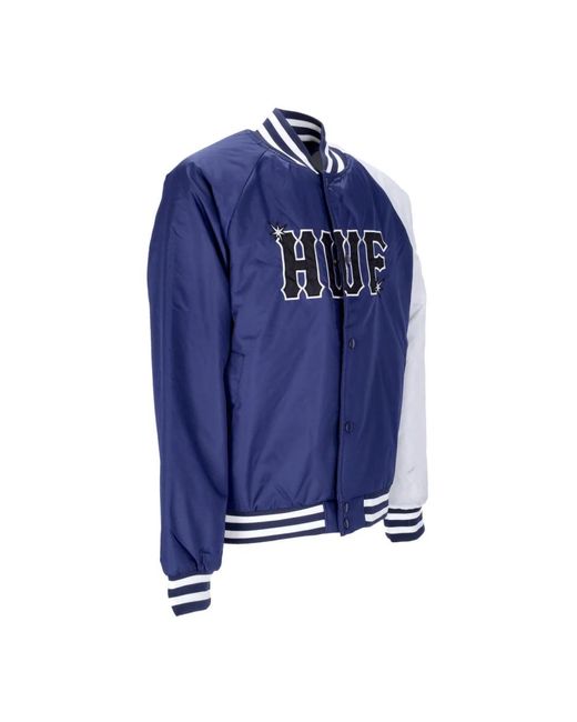 Huf Blue Bomber Jackets for men