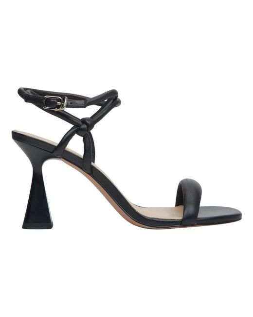 ESTRO Black High Heel Sandals