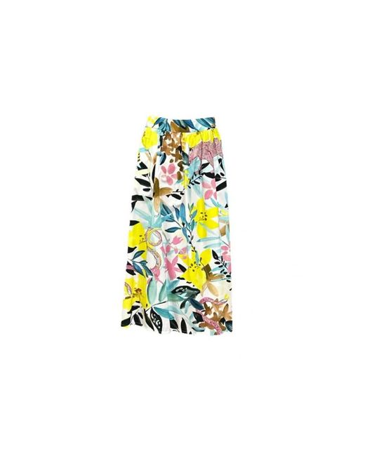 Midi Skirts Roberto Cavalli de color White