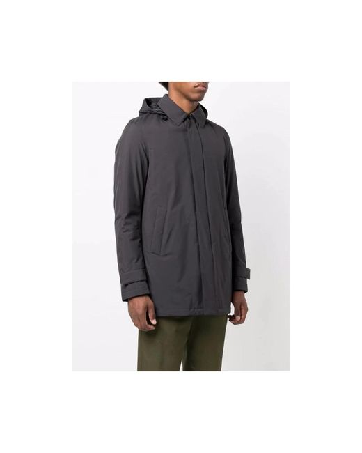 Parkas Herno de hombre de color Black