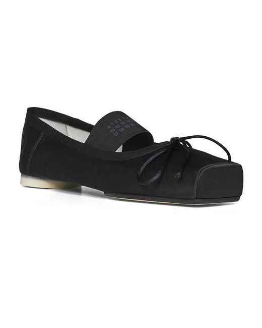 MM6 by Maison Margiela Black Ballerinas