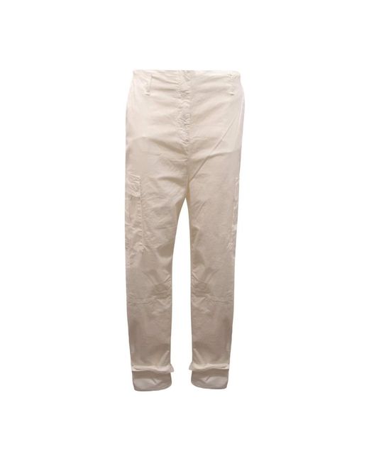 Pinko Natural Slim-Fit Trousers
