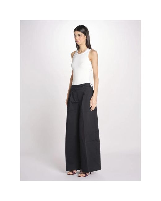 Thelatest Blue Wide Trousers