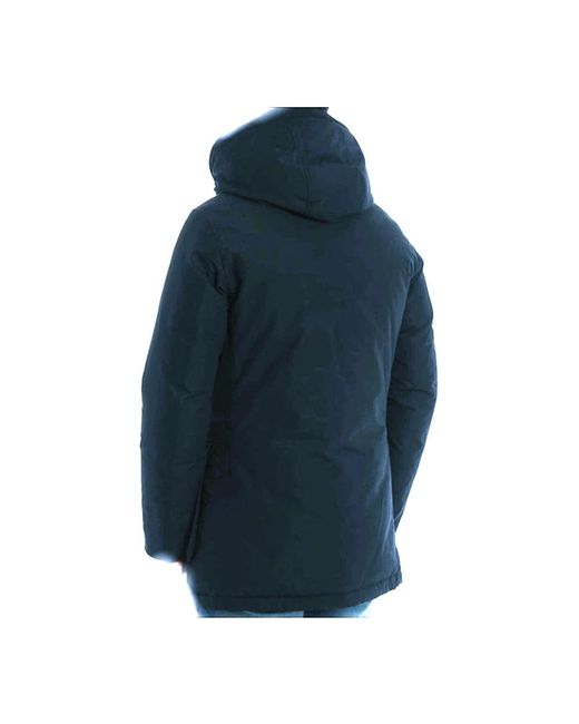 Woolrich Blue Winter Jackets for men