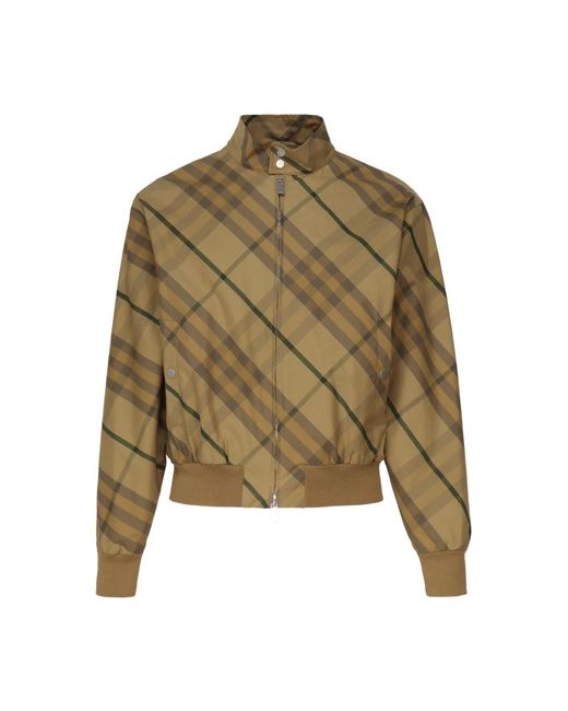 Burberry Jassen ,Katoen Vintage Check Windbreaker Jas in het Green voor heren