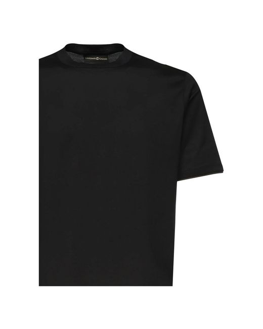 Giuliano Galiano Black T-Shirts for men