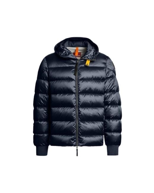 Parajumpers Blue Down Jackets for men