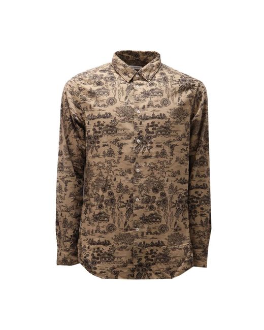 Paolo Pecora Brown Casual Shirts for men