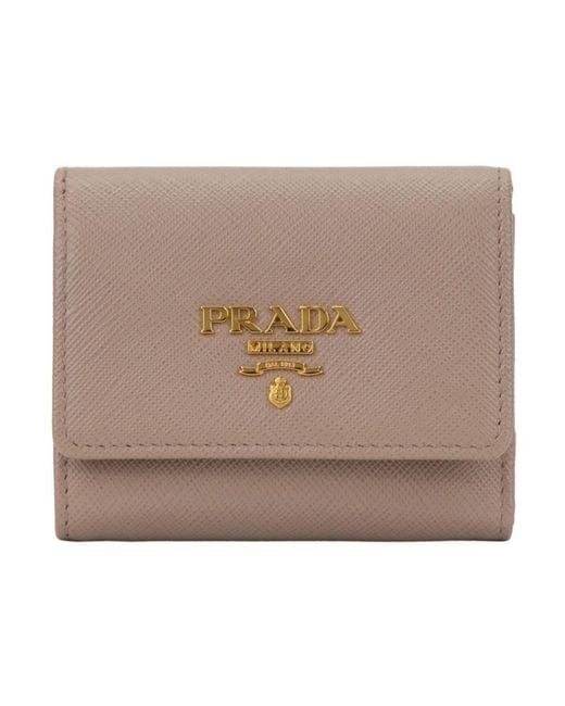 Prada Brown Wallets & Cardholders