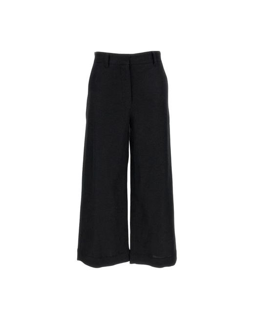 Max Mara Black Wide Trousers