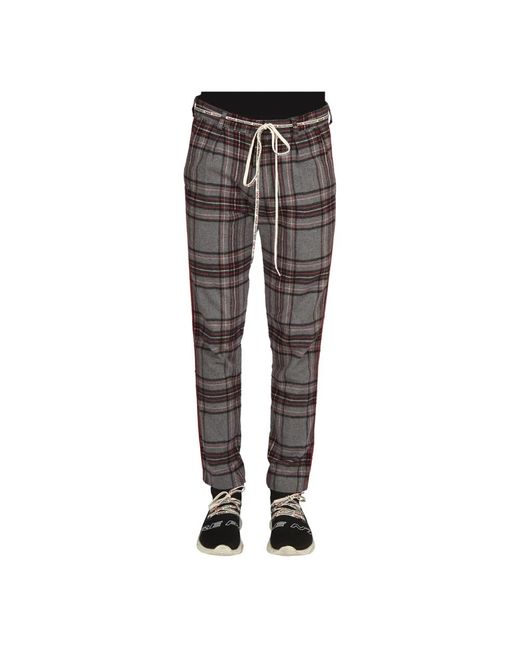 Slim-Fit Trousers Represent de hombre de color Gray