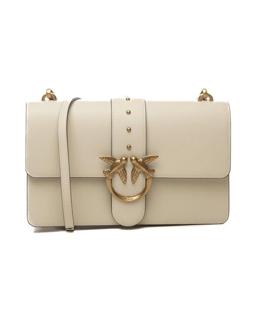 Pinko Natural Cross Body Bags