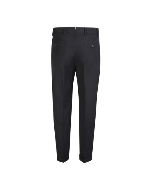 Dell'Oglio Blue Slim-Fit Trousers for men