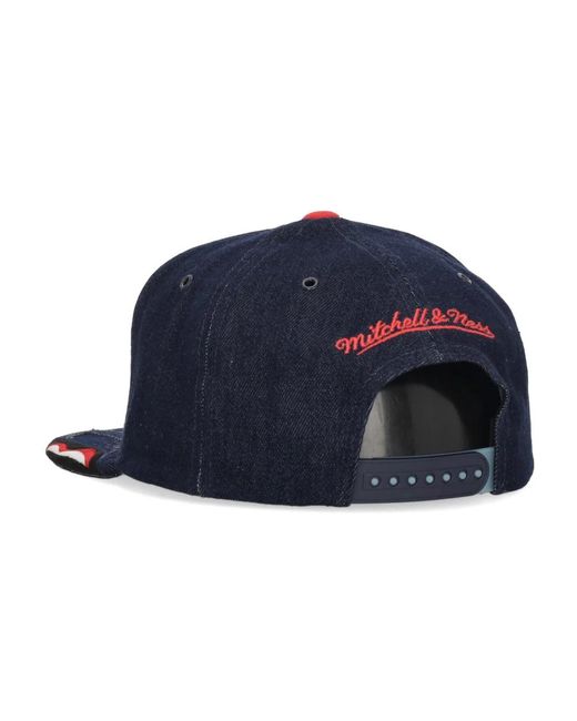 Caps di Mitchell & Ness in Blue da Uomo