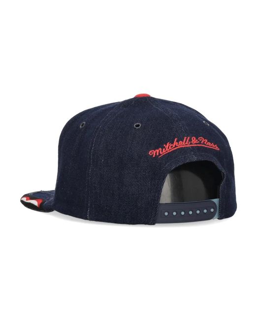 Mitchell & Ness Blue Caps for men