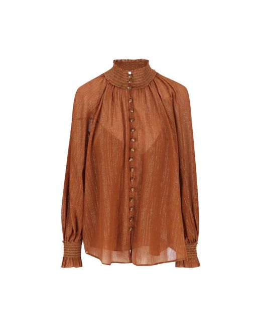 Zimmermann Brown Shirts